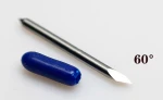 5 stk. P-Cut Sandblæsningsknive til Skæreplotter - 60º, 0.40mm 5 stk. knivpakke, P-Cut Sandblæsnings knive 60º, 0.40mm, 1.5mm tykkelse