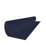 Dyb Blå Metallic Folie - Holdbar og Vejrbestandig til Udendørs Brug Dyb Blå metallic – Deep Blue metallic, 951-192, 12 års folie