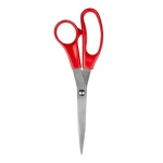 Standard saks rød - Universal saks i rustfrit stål Standard saks - rød