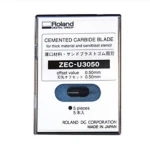 Roland ZEC-U3050 Cemented Carbride Blade - Til tykke materialer og sandblæsningsfolie Roland ZEC-U3050 Cemented Carbride Blade – 5 stk.